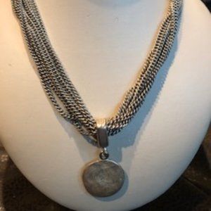 ANN TAYLOR MULTI CHAIN NECKLACE